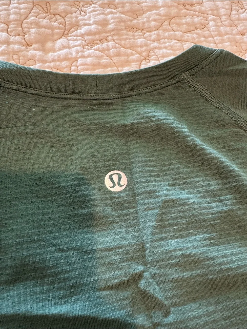 lululemon athletica Off-Shoulder Long Sleeve Tunic — Hunter Green
